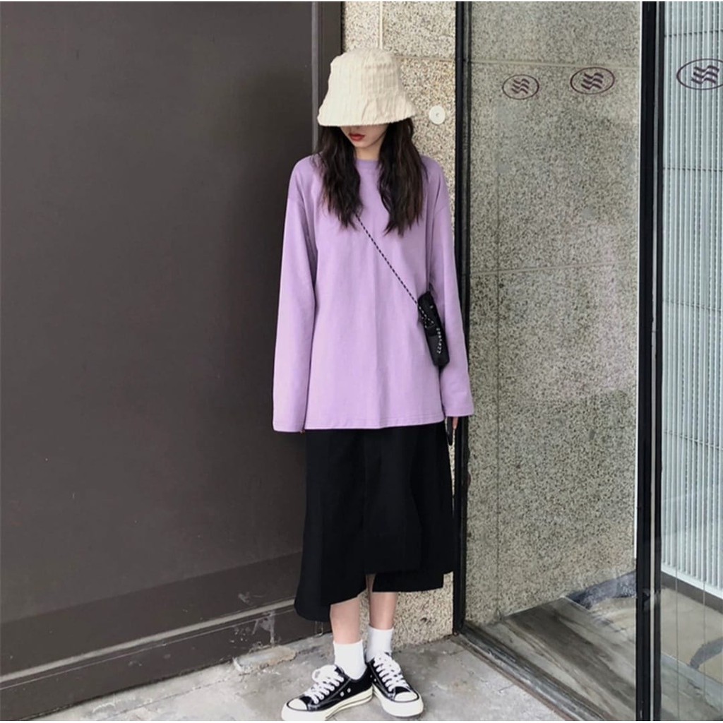 Oversize Dorly Plain Longsleeve