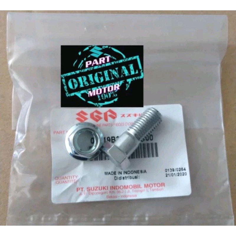 baut mur standar samping satria 2tak lumba hiu ori SGP