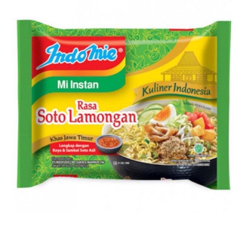 

[ISI 5 BIJI] Indomie Kuah Rasa Soto Lamongan 80g