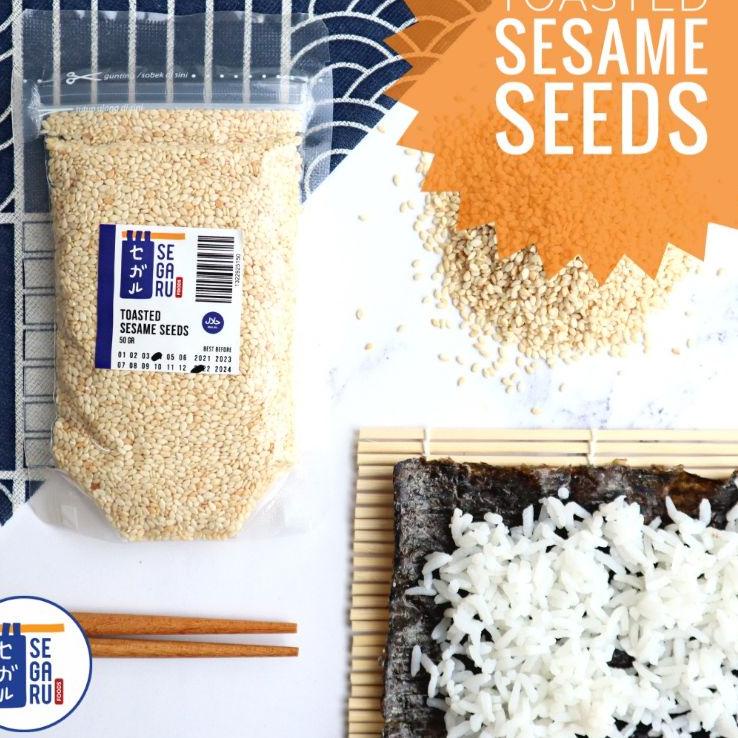 

〈〈BARU〉〉 Wijen Putih Sangrai | Toasted Roasted Sesame Seeds