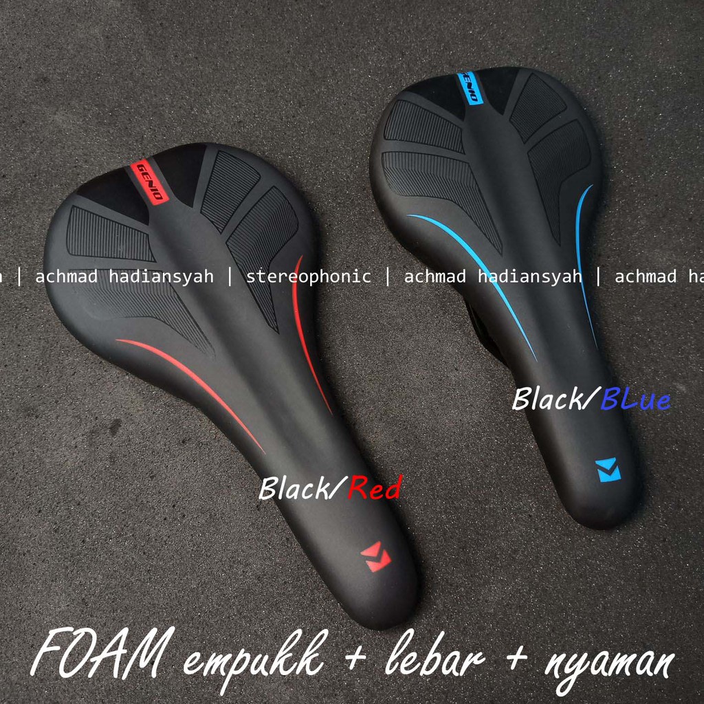 Saddle FOAM Empuk. Saddle GENIO Saddle sepeda Lipat Saddle seli Saddle MTB saddle XC Saddle Roadbike