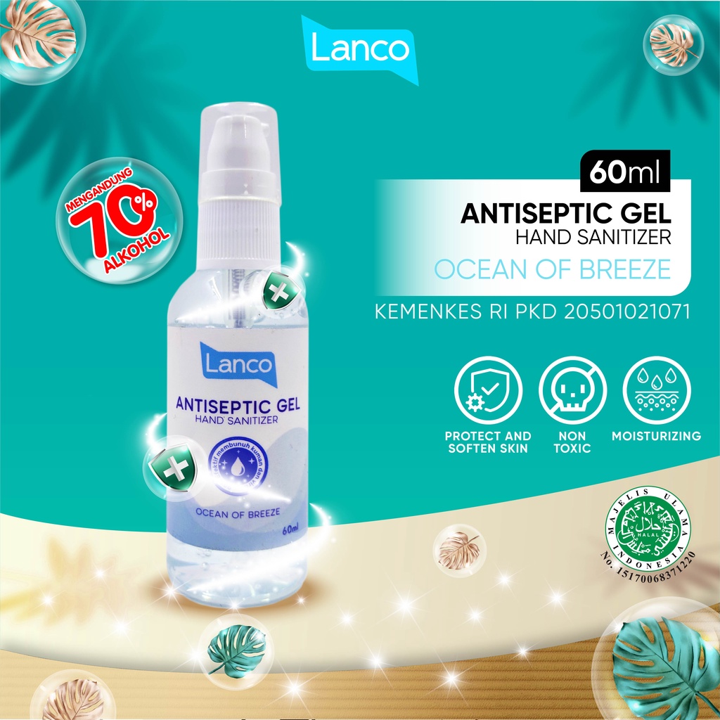 Hand Sanitizer Antiseptic 60 ml Ready Terus Langsung Order Aja