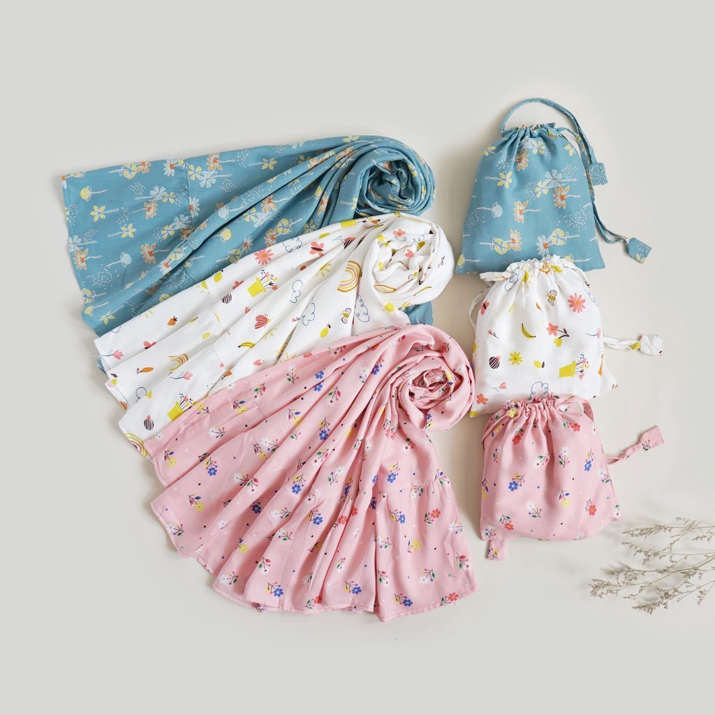 Bahan Rayon Premium - Fatima Prayer Set Mukena Anak