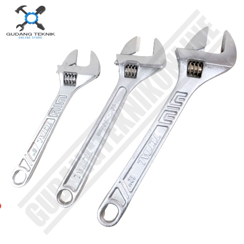 Kunci Inggris 8&quot; TOTAL THT101083 / Kunci Inggris 12&quot; TOTAL THT1010123 - Adjustable Wrench 10&quot; THT1010103