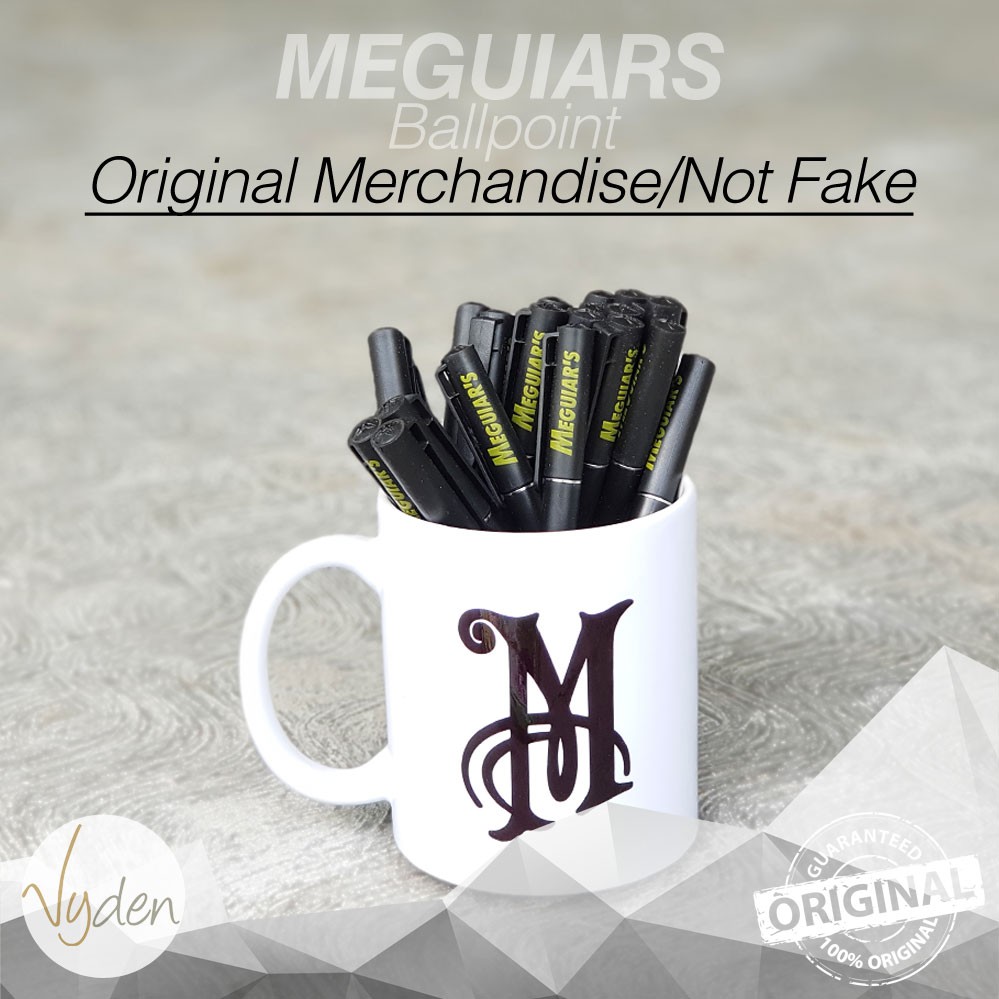 Meguiar's MEGUIARS Ballpoint Original Bolpen Ball Pen Pulpen Hitam MURAH