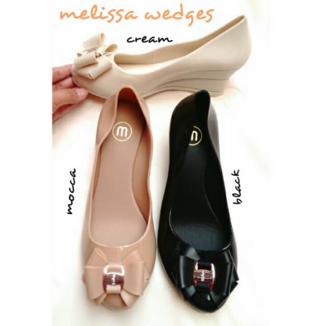 melissa jelly wedges