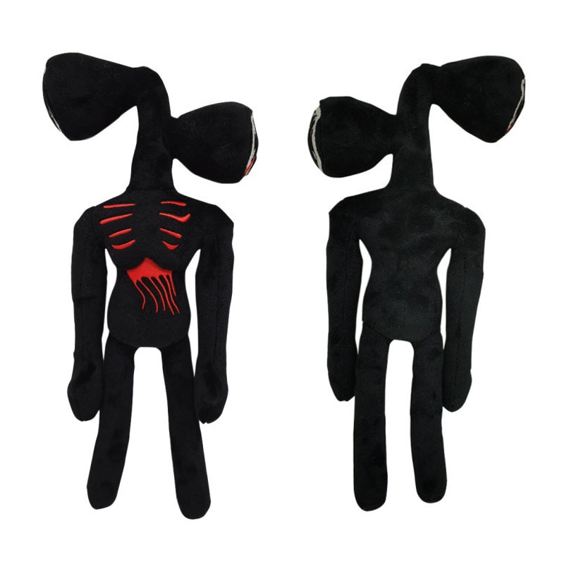 Hot Horror Game Plush Toys 35 cm Siren Head Plush Toy White Black Sirenhead Boneka Horror Karakter Peluches Mainan Hadiah