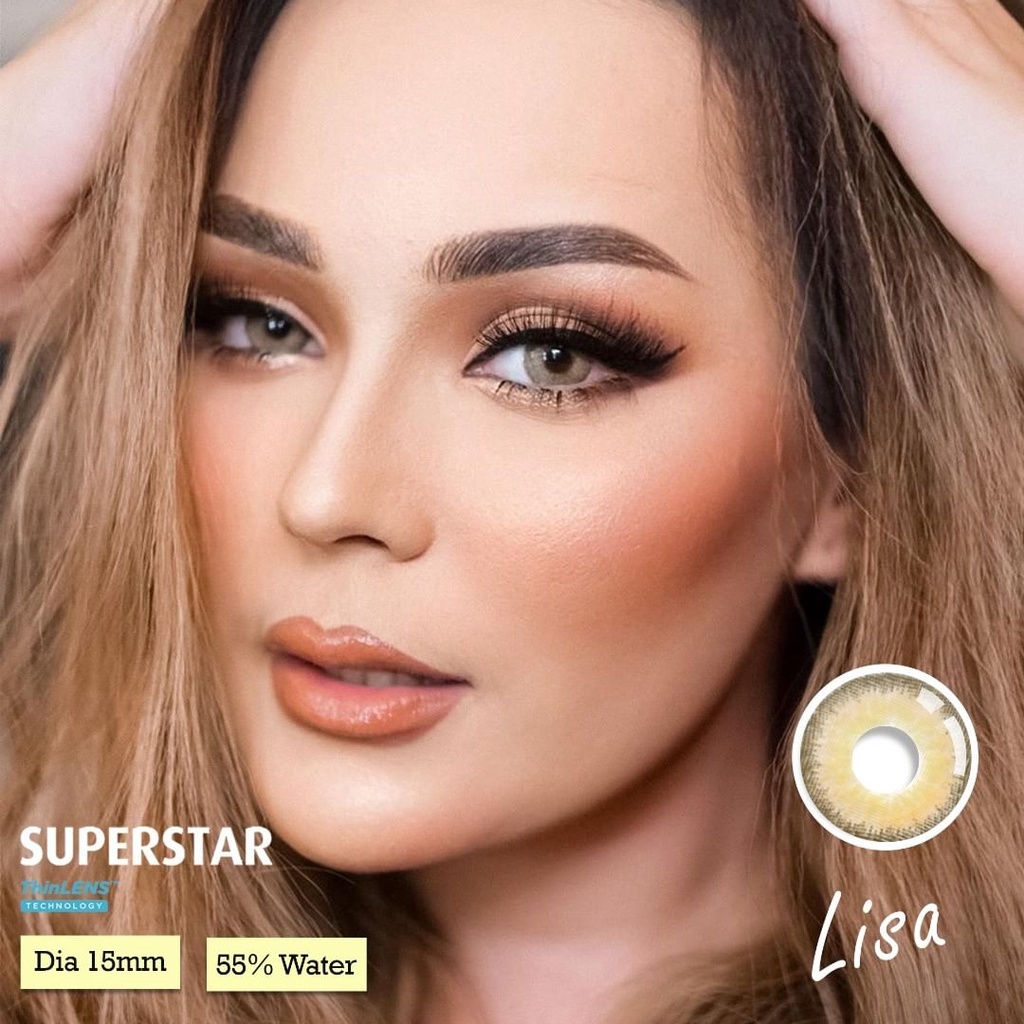 Superstar Lisa lensa warna softlens premium