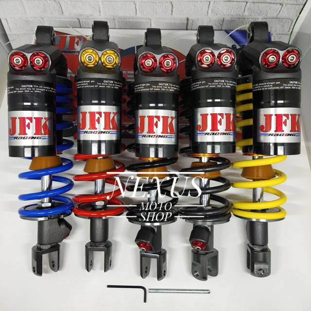 Shockbreaker belakang Vario 330 mm JFK 889 Shockbreaker belakang JFK Vario 330 mm