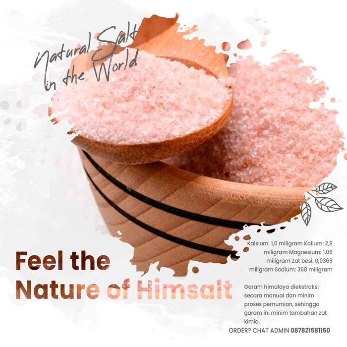 

Dijual Garam pink dari himalaya pakistan fine himsalt Resep JSR 500 gram Limited