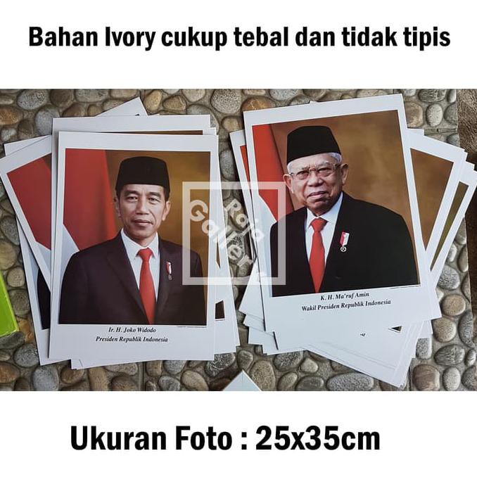 PROMO Foto Presiden Dan Wakil Presiden - Poster Presiden dan Wakil Presiden ZD427