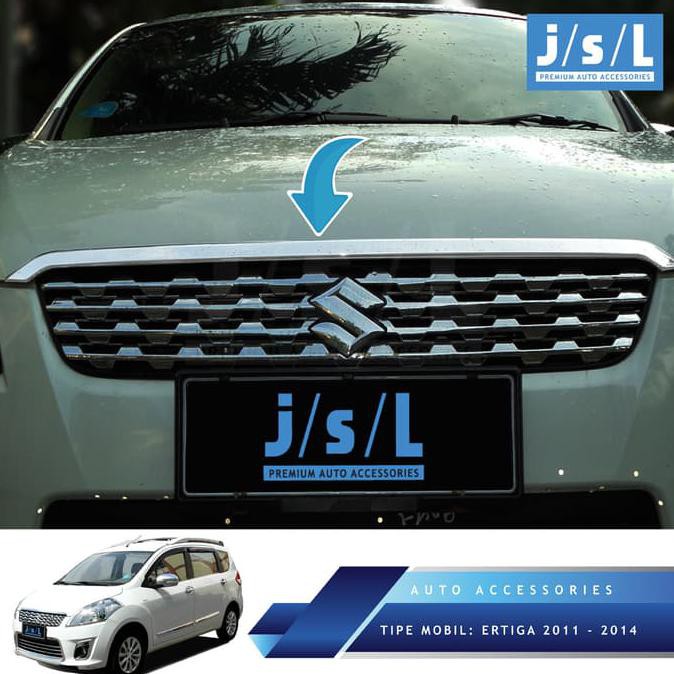 Jual Aksesoris Mobil Suzuki Ertiga List Kap Mesin Jsl/Hood Molding Chrome/Aksesoris Ertiga