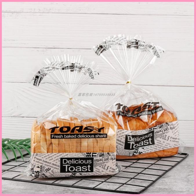 

```````] plastik roti tawar roti sobek 25x31cm plastik roti sisir toast bag