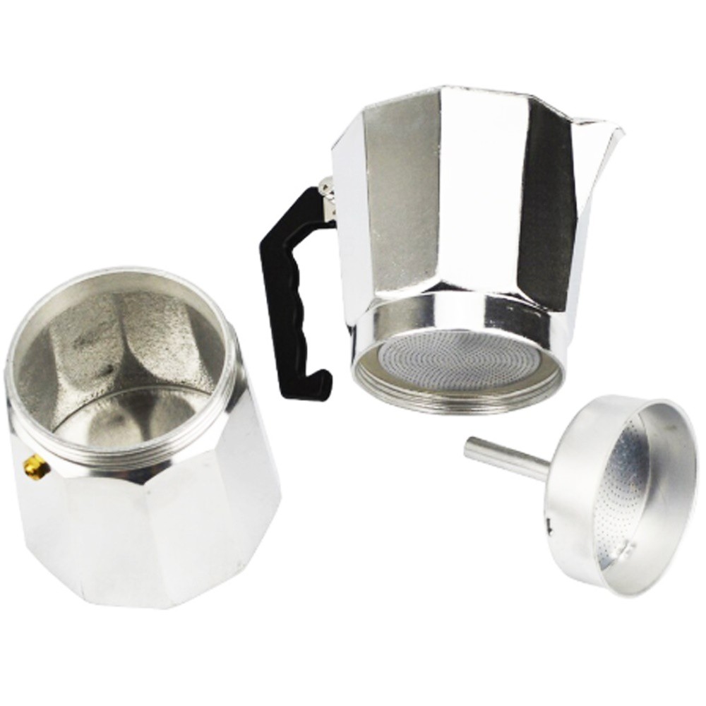 Kopi Moka Pot Aluminium  Espresso 6 cangkir 300 ml