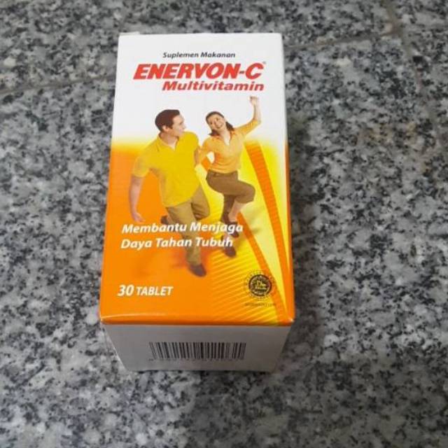 Enervon C / Enervon Active - 1 botol isi 30 tablet - exp 2023