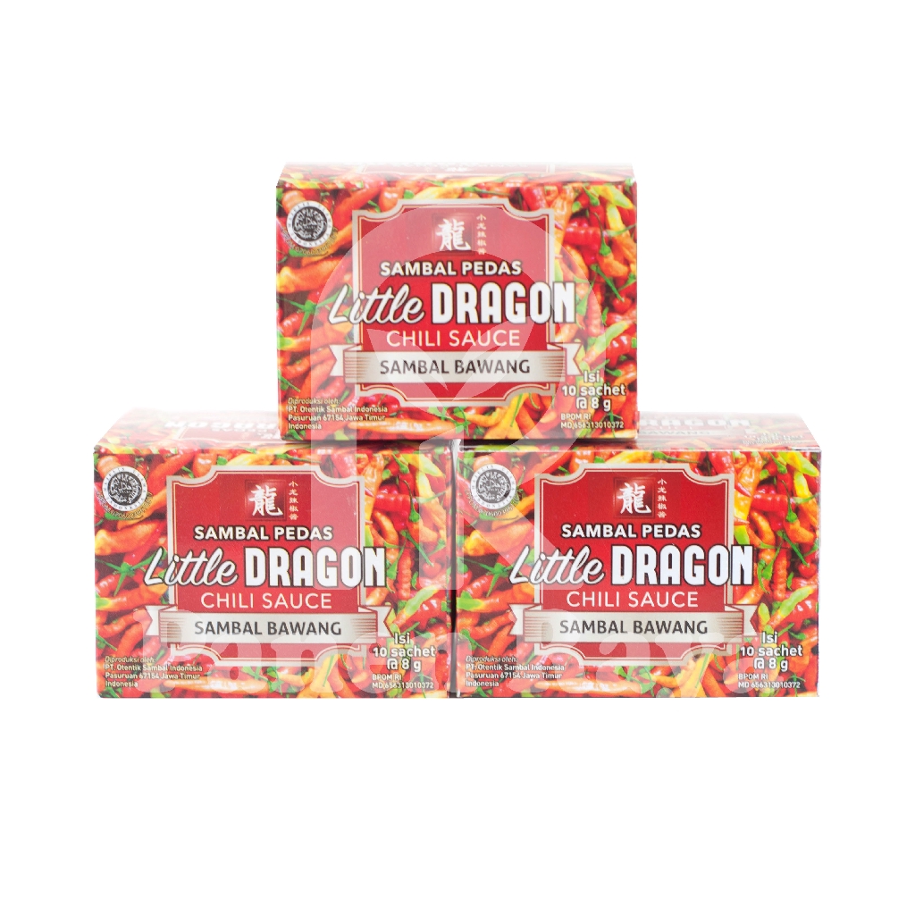 

Sambal Pedas Sambel Bawang Little Dragon Isi 10Sachet