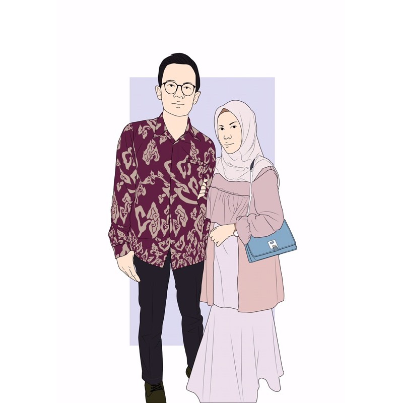 vektor minimalis/ ilustrasi wajah/ kartun wajah (soft file)