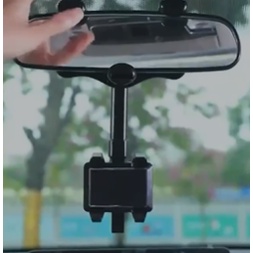 Holder Hp Mobil Dudukan Car Handphone Penjepit Hape di kaca tengah Penyangga henpon fleksibel putar aman nyaman anti ribet Stand Phone Holder Henpon NB59