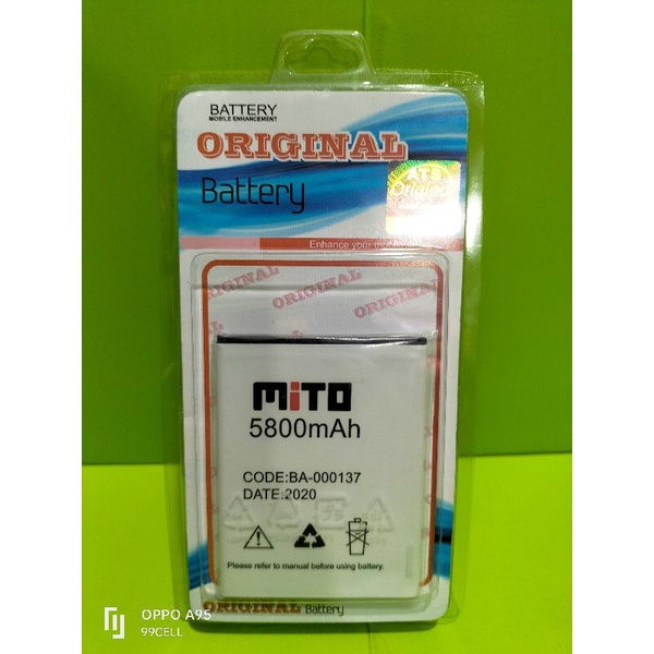 Baterai Battery Batrai Mito 137 ( BA 000137 )