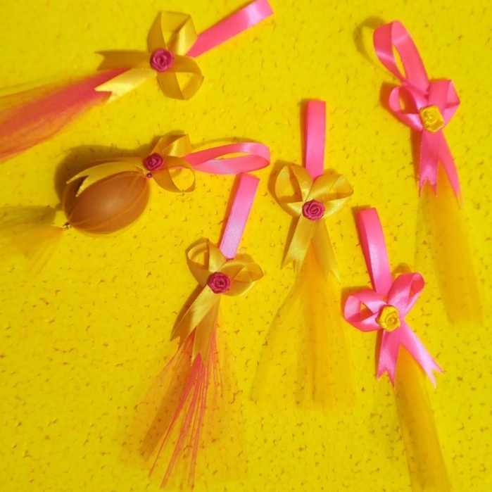 KEMBANG TELUR TILE WARNA RANDOM/ TEMPAT TELUR AQIQAH TILE