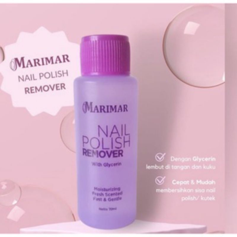 MARIMAR Nail Polish Remover - Pembersih Kutek Marimar