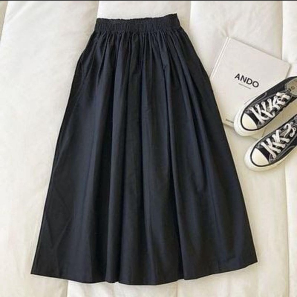 LINIE SKIRT - SKIRT WANITA - KOREAN STYLE