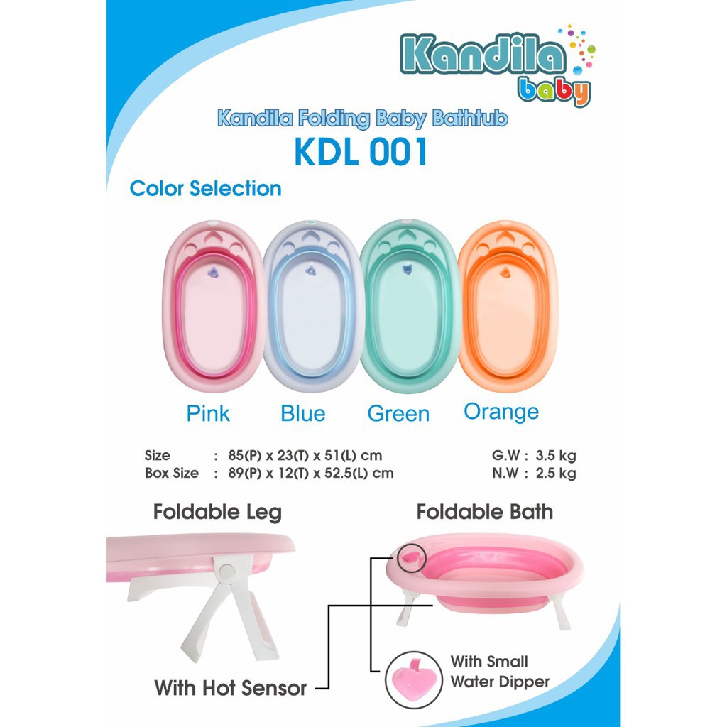 Kandila Baby Folding Bath