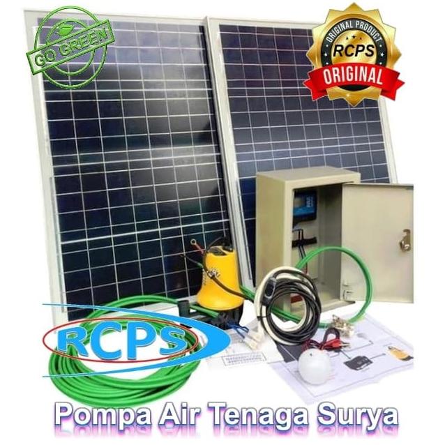 Paket Promo Pompa Air Tenaga Surya / Solar Cell 100Wp