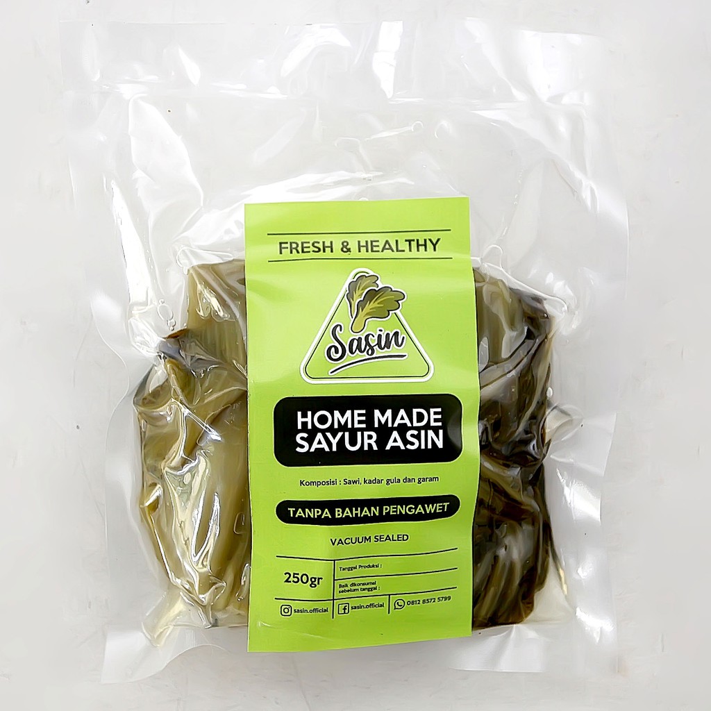 

Sayur Asin Basah Fresh (Ham Choi) 250g