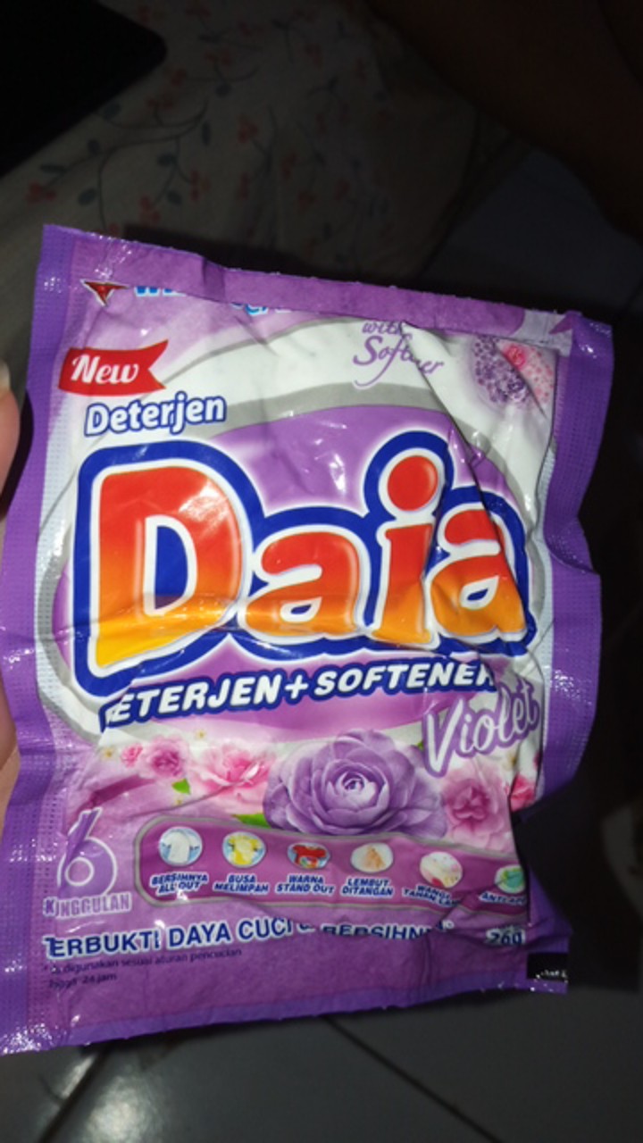 Promo Daia Softergent Sabun Pencuci Baju 24gr