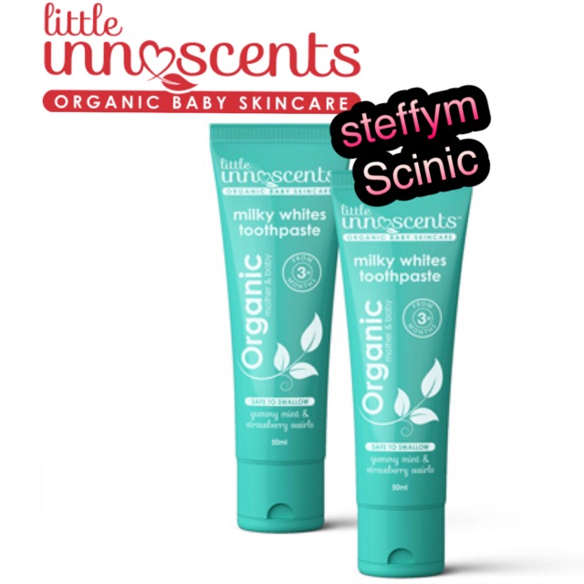 Little Innoscents Milky Whites Organic Toothpaste, 50ml