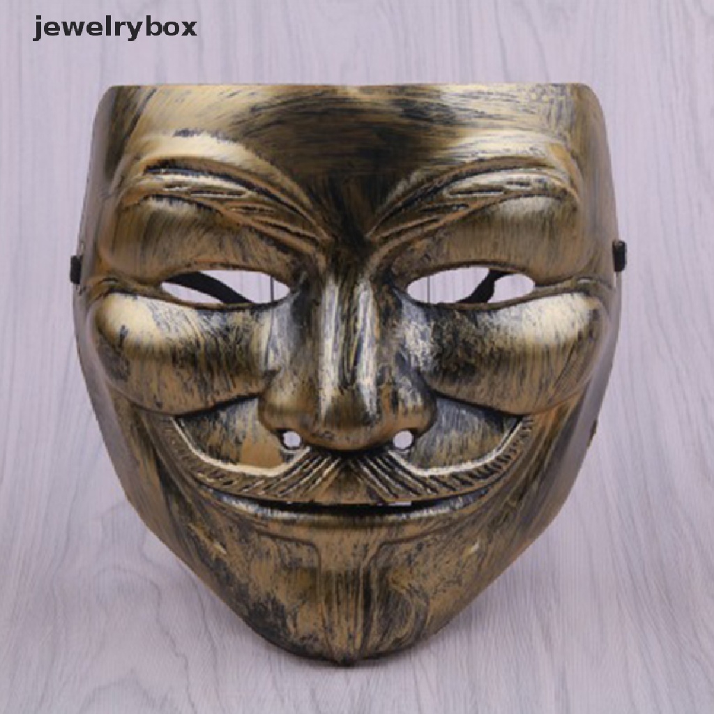 Topeng V for Vendetta Seram Untuk Pesta Halloween