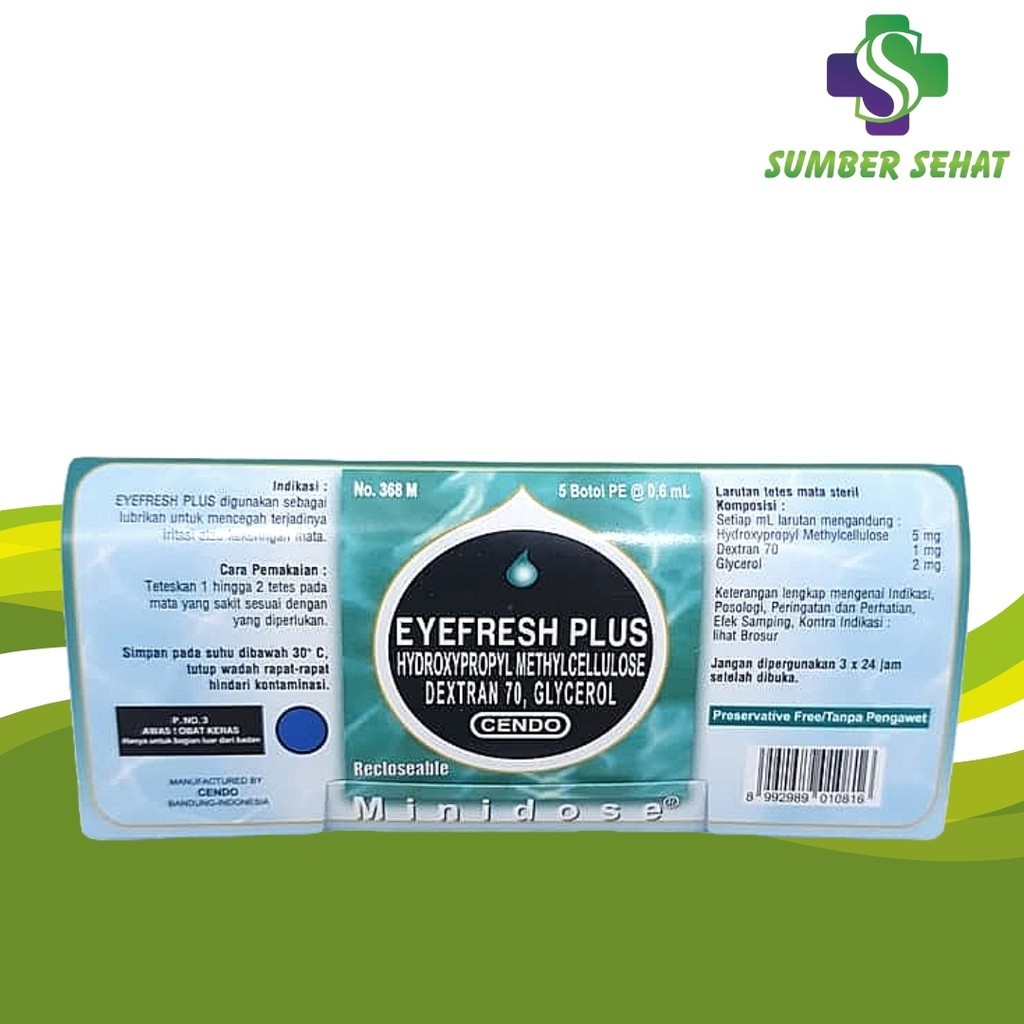 CENDO EYEFRESH PLUS MINIDOSE
