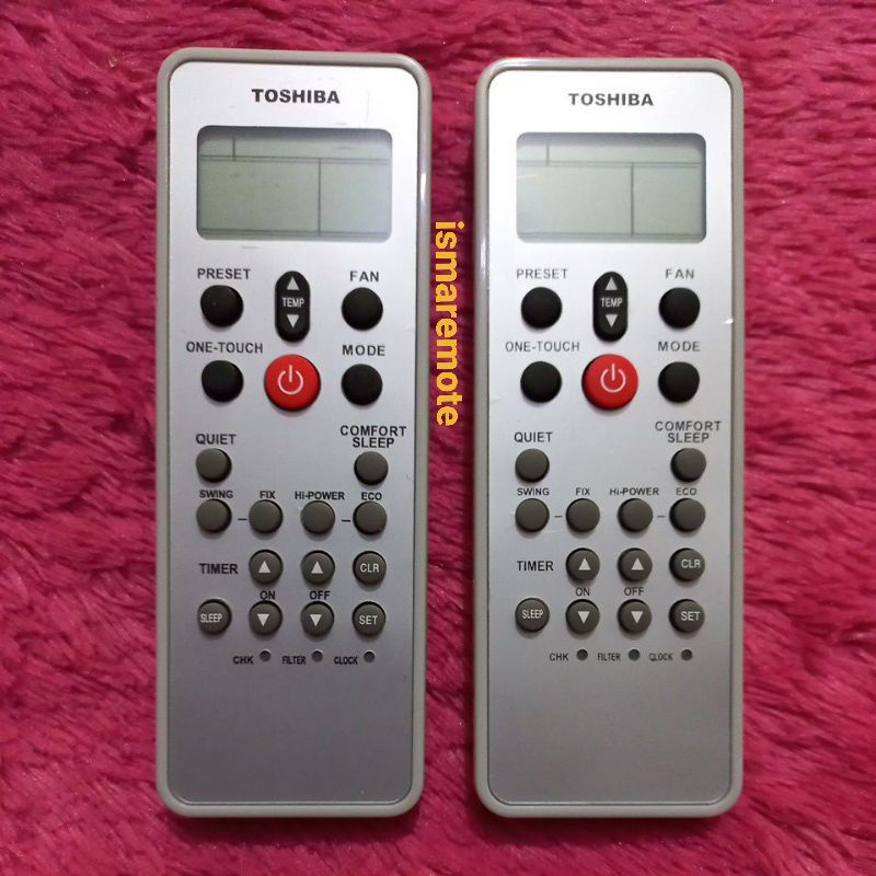 REMOTE REMOT AC TOSHIBA WC-L30SE