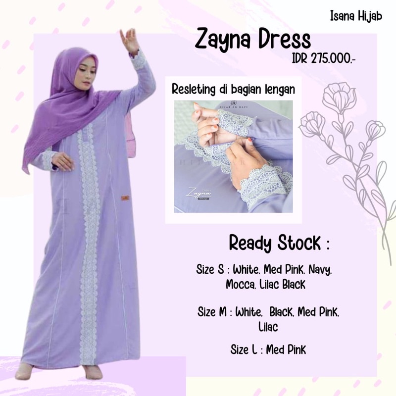 GAMIS AR RAFI || DRESS ZAYNA