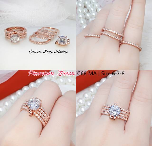 Cincin Xuping Wanita C65-68 MA