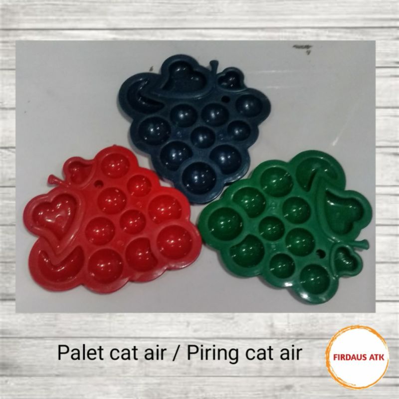 

Palet cat air Piring cat air Tempat cat air