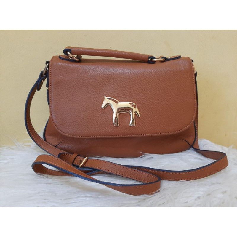 Secondhand Brown Lapalette slingbag