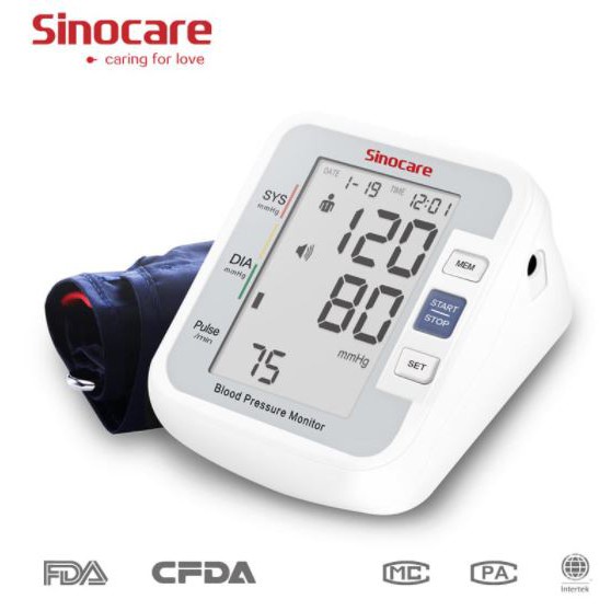 Sinocare Tensimeter Digital BA-801 Terbaru Suara Bahasa Indonesia