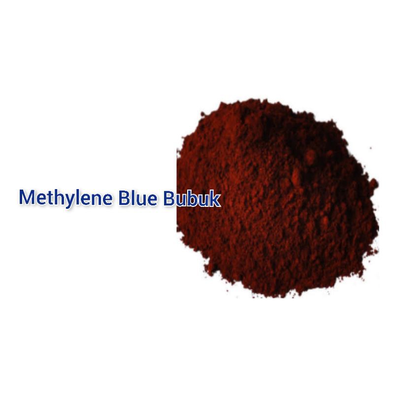 METHYLENE BLUE BUBUK 5gr methyline serbuk 5 gr biang obat biru penyakit ikan sakit white spot