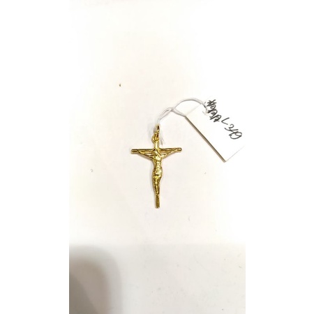Liontin Salib Yesus Emas Kuning 700
