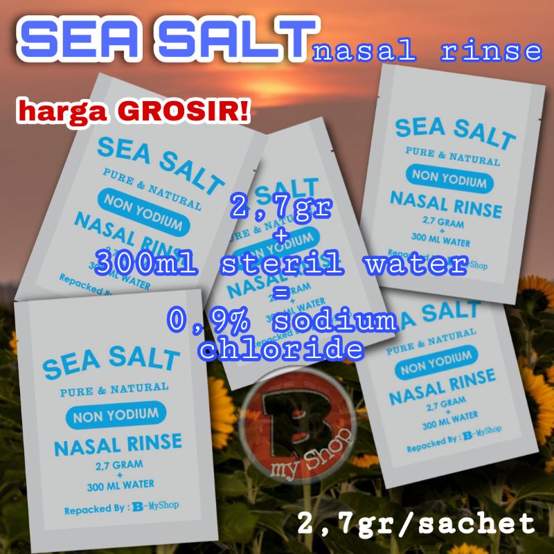 (30+FREE10) SEA SALT NASAL RINSE