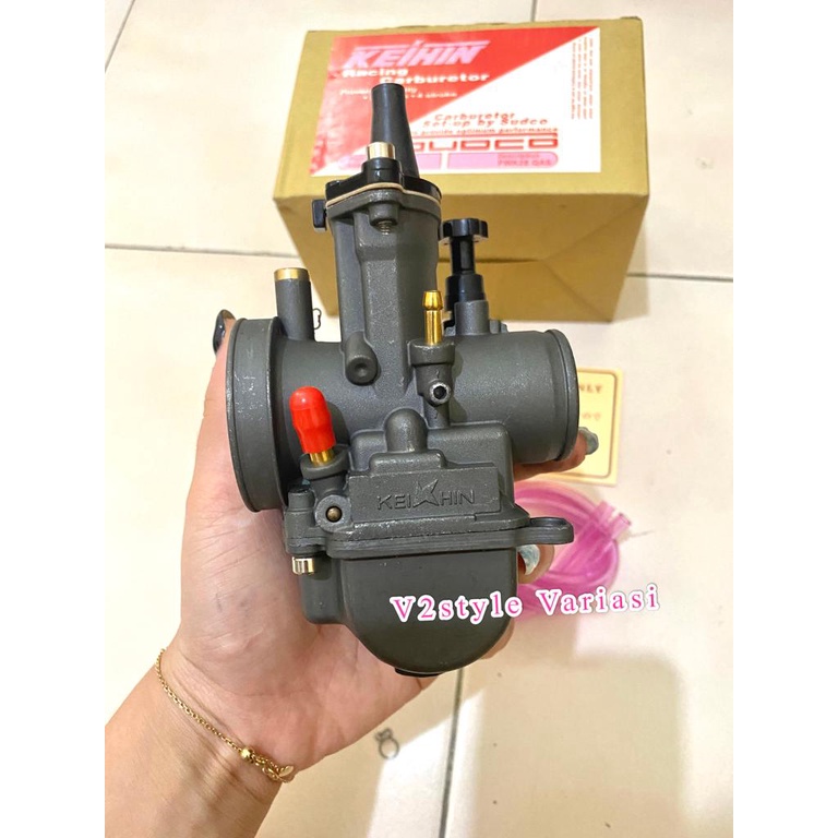 KARBU PWK 28 KEIHIN SUDCO JAPAN BLACK SERIES ORI CARBULATOR EASY SETTING FU Tiger TIGER BYSON SATRIA FU RX KING SMASH JUPITER ZR Z1 X1 MEGAPRO KHARISMA RXZ BEAT PISTON VARIO MIO RX MX KING KLX GRAND SUPRA NINJA CBR GL VIXION MIO BEAT VARIO R25 MT07 FORZA