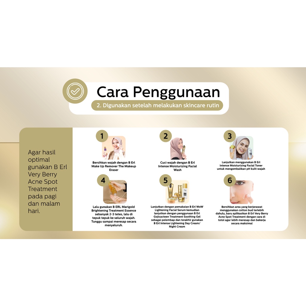 Penghilang Jerawat Acne Spot Very Bery B ERL Cosmetics | Berl | Berlcosmetics