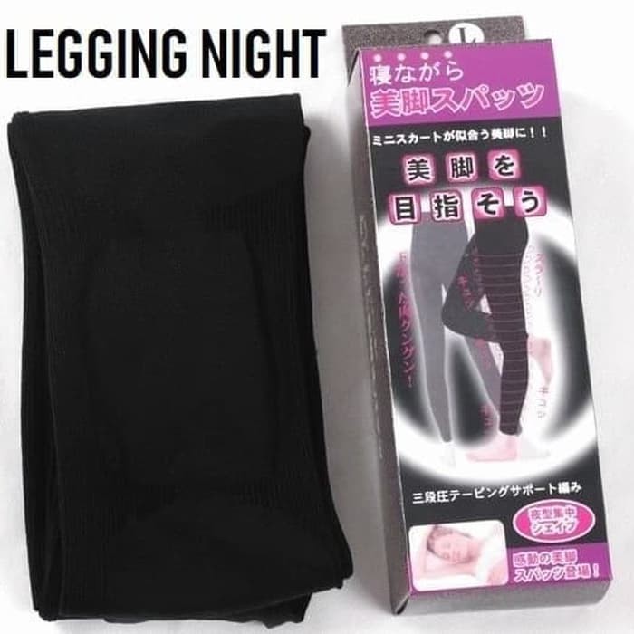 SLIMMING NIGHT LEGGING PENGECIL BETIS KAKI PERUT