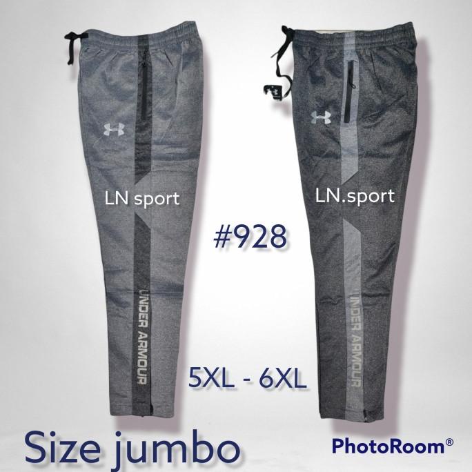 Celana training panjang olahraga Big Size 5XL-6XL premium