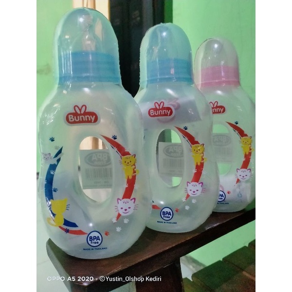LUCU !!! Botol susu Lusty Bunny Bentuk Donat 120 ml / 250 ml