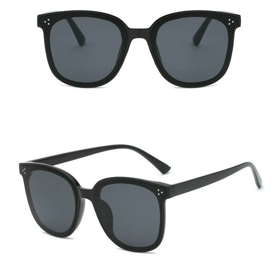 Kacamata Hitam Design Retro Mata Kucing Kacamata Hitam Wanita Sunglasses-hitam