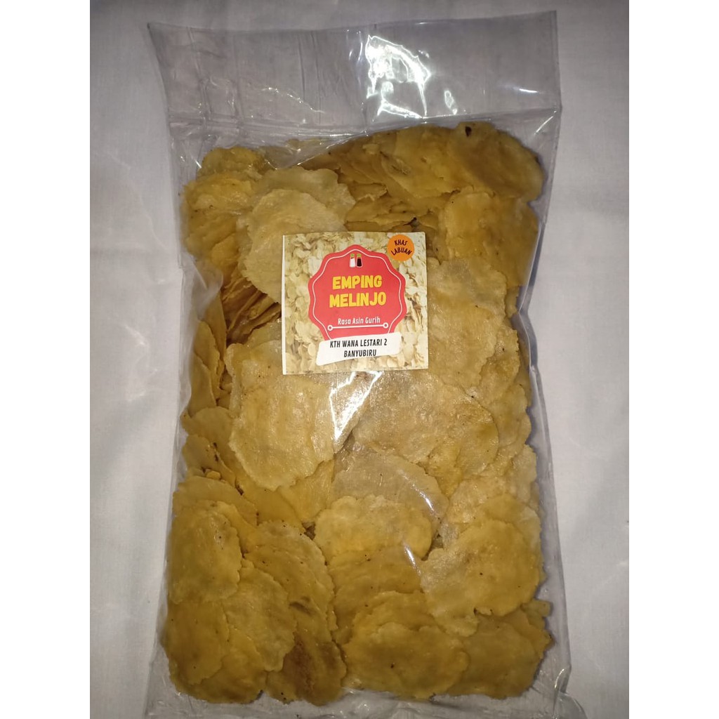 

Emping Melinjo "Bumbu" Khas Labuan 500 gr