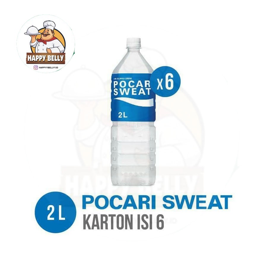 

KHUSUS OJOL Pocari Sweat Pet - 2000 ml / 2 L ISI 6